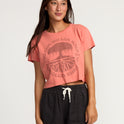 Womens Ma-Maui Nui Loa Short Sleeve Tee - Clay