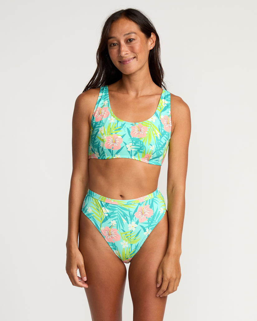 Womens Reef Oahu Cup Bikini Top - Barrier Reef