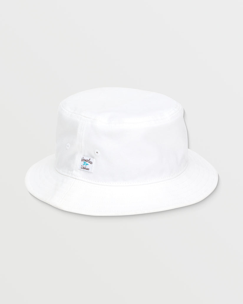 Girls Hawaii Bucket Hat - White