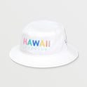 Girls Hawaii Bucket Hat - White