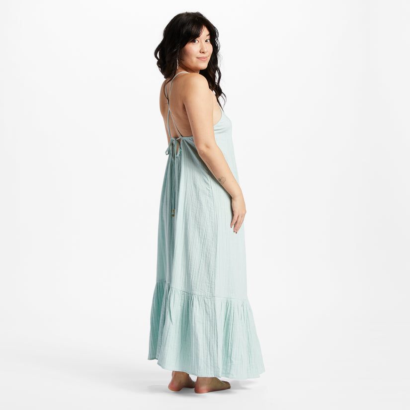 Womens On The Lanai Dress - Sage