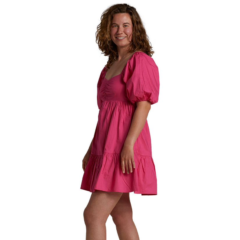 Womens Opua Dress - Dragon Fruit