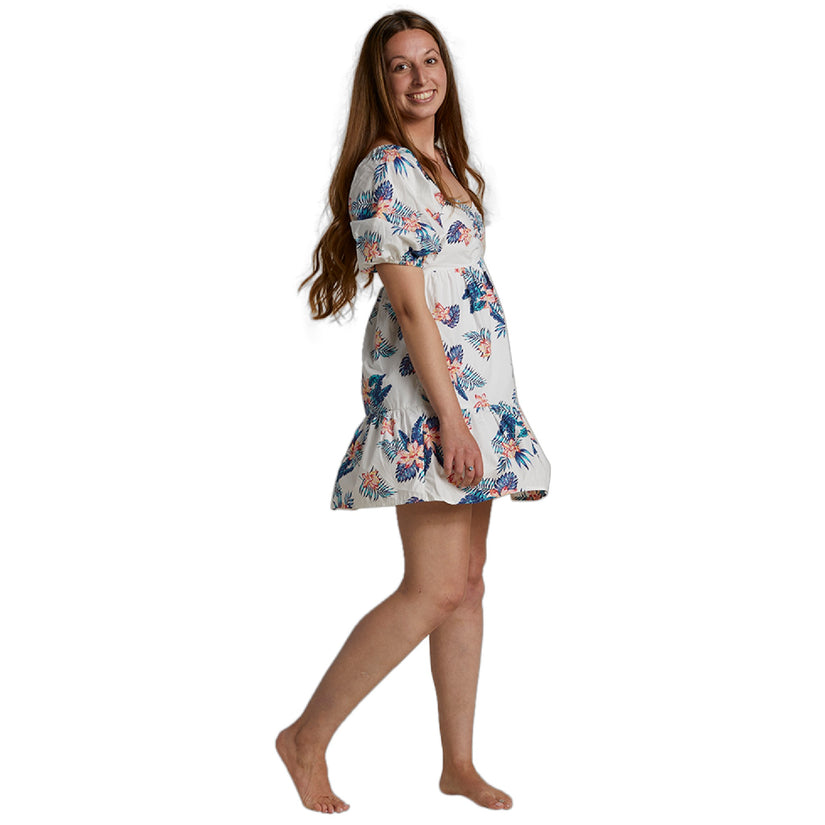 Womens Opua Dress - Salt Crystal