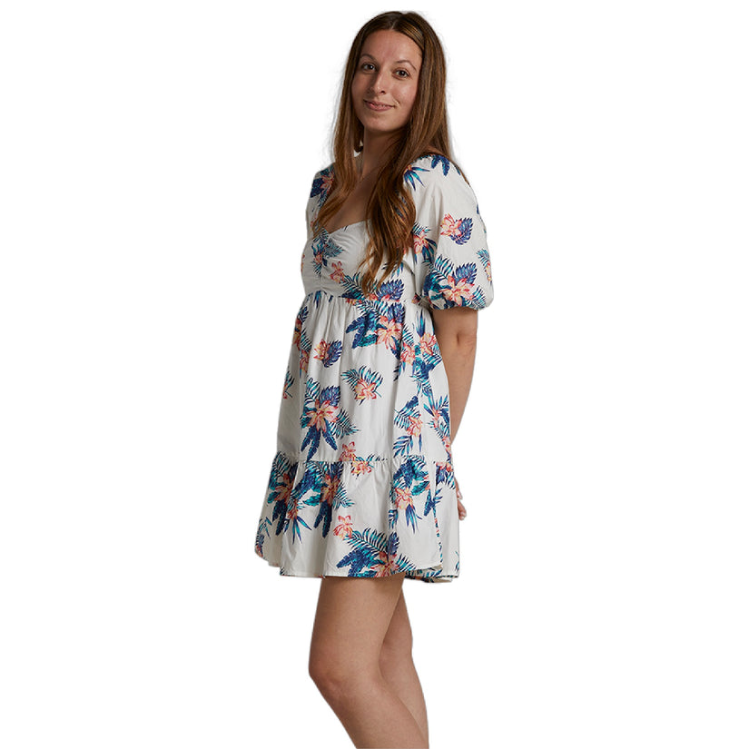 Womens Opua Dress - Salt Crystal