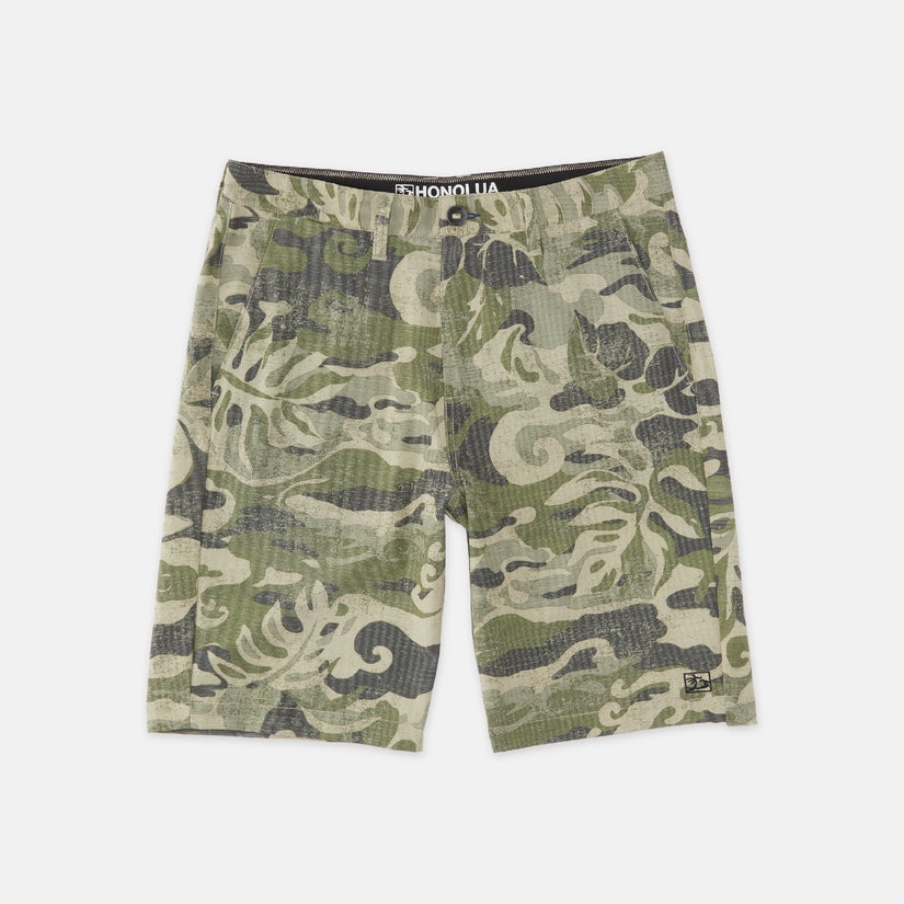 Mens Anchor Point Slub Short - Camoflauge