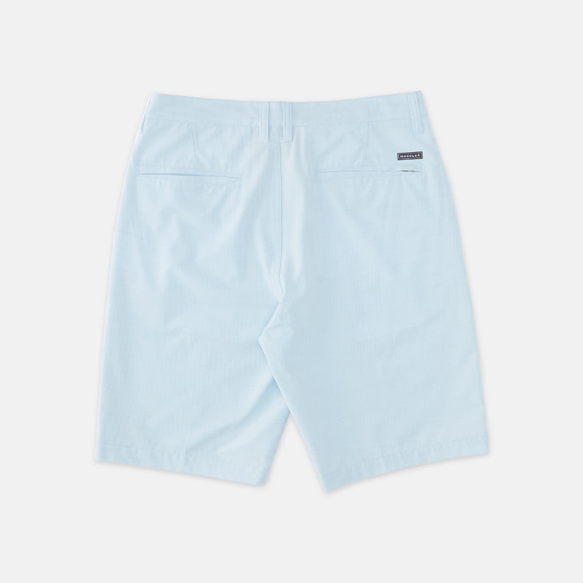 Mens Anchor Point Slub Short - Light Blue