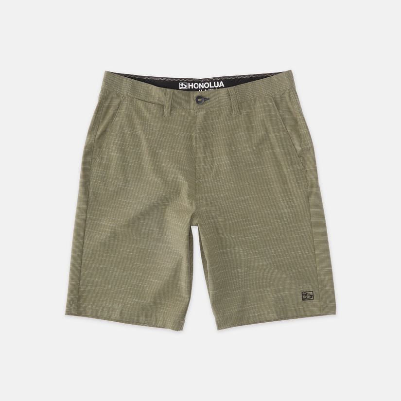 Mens Anchor Point Slub Short - Military