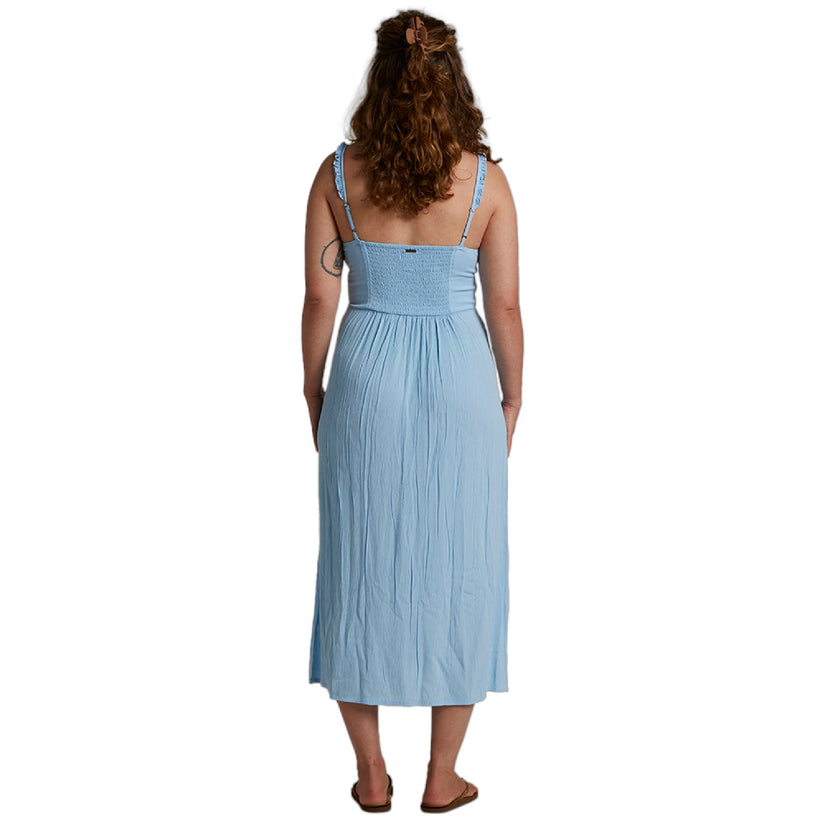 Womens Windward Wrap Dress - Koi Pond