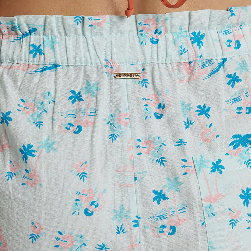 Womens Shorebreaker Short - Ice Blue