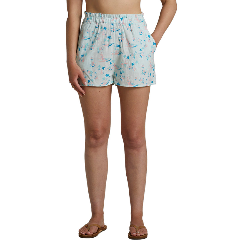 Womens Shorebreaker Short - Ice Blue