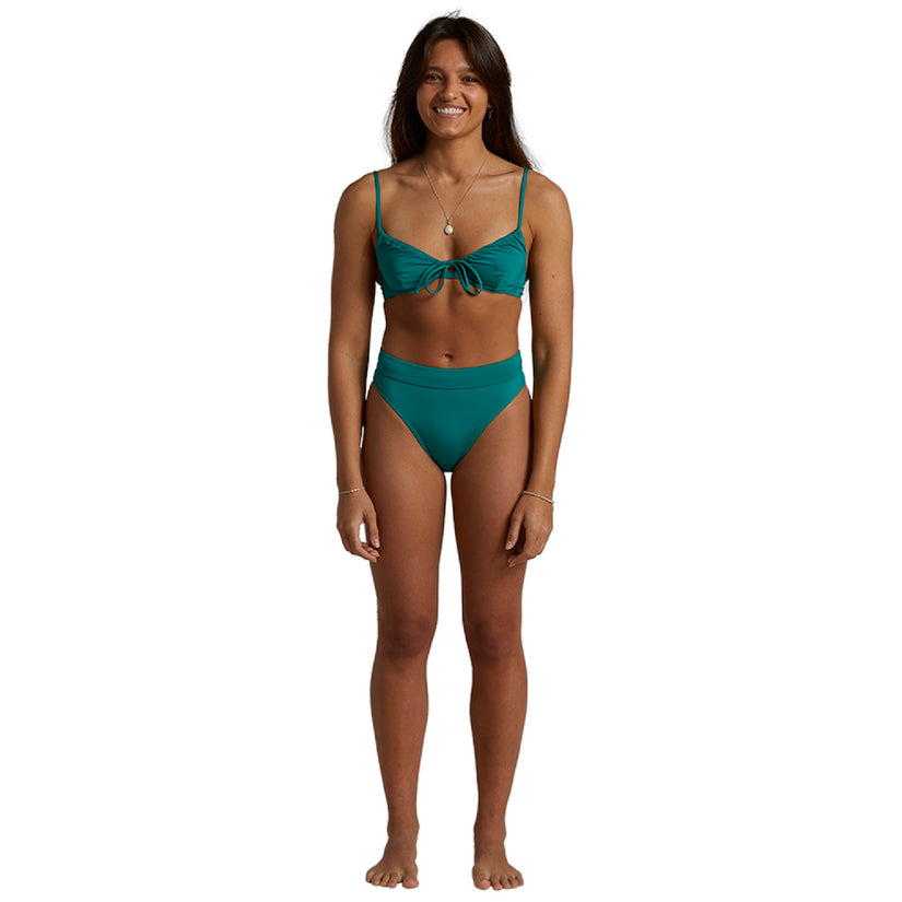 Womens Waipio Kala Bikini Top - Jade