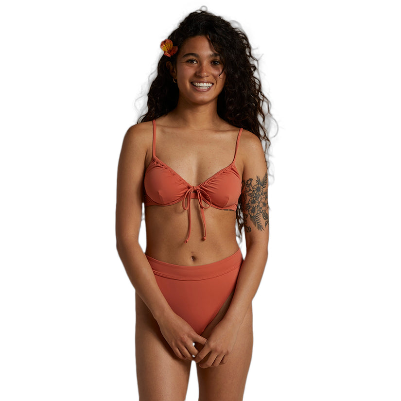 Womens Aloha Kala Bikini Top - Aloha Pink